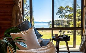 Waterfront Cabin Retreat - Sea Views With Breakfast Hamper & Local Produce